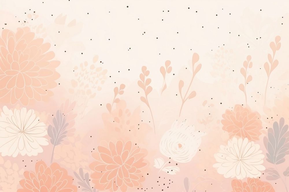 Abstract memphis flowers illustration backgrounds wallpaper pattern. AI generated Image by rawpixel.