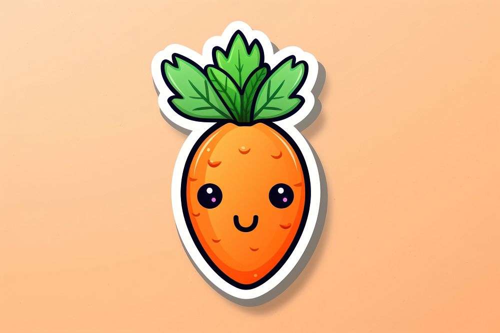 Carrot vegetable fruit plant. AI generated Image by rawpixel.