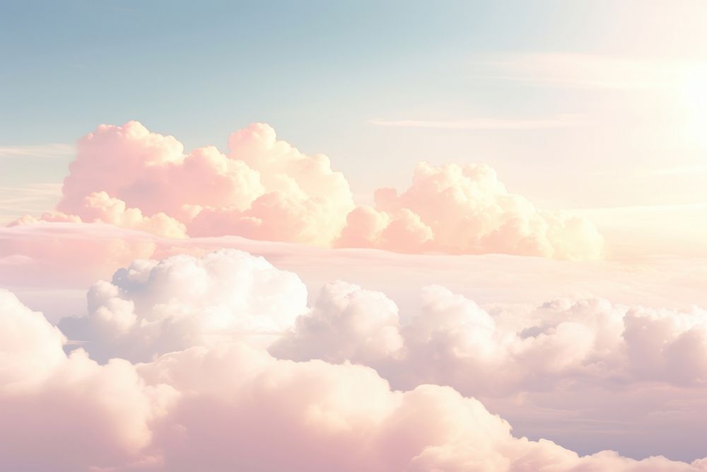 Cloud backgrounds outdoors horizon. AI generated Image by rawpixel.