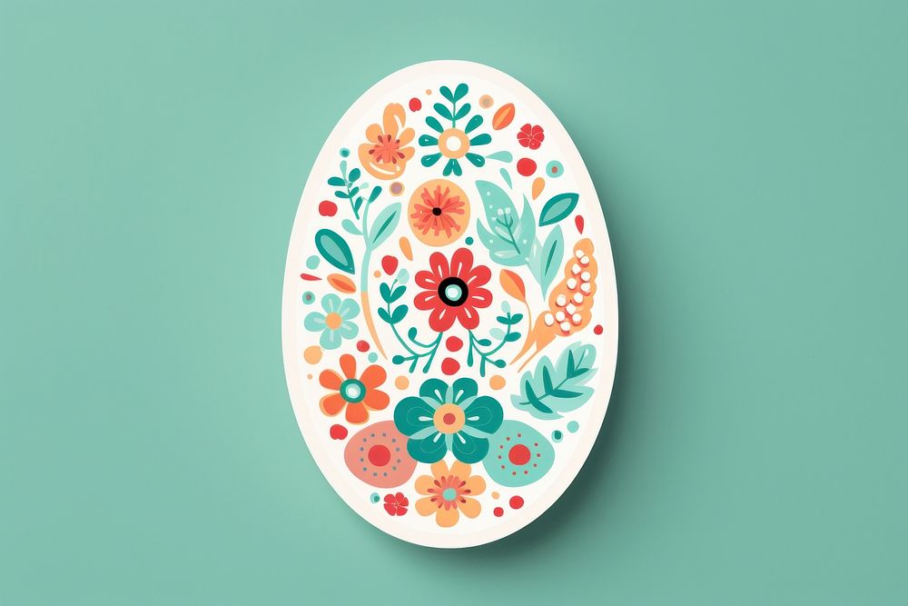 Easter egg art creativity decoration. AI generated Image by rawpixel.