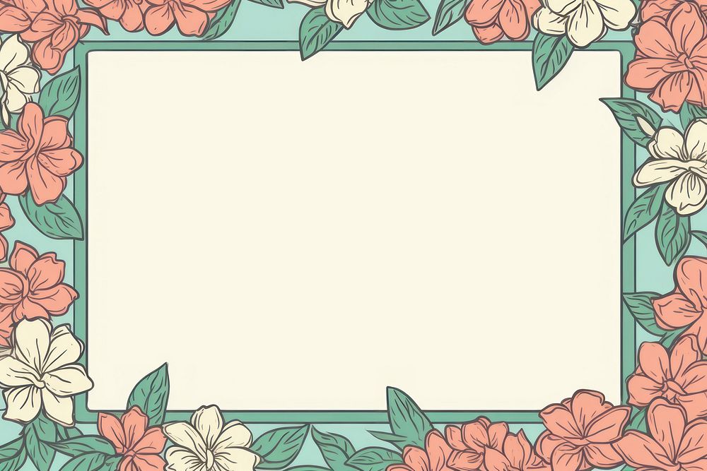 Azalea flower backgrounds pattern art. AI generated Image by rawpixel.