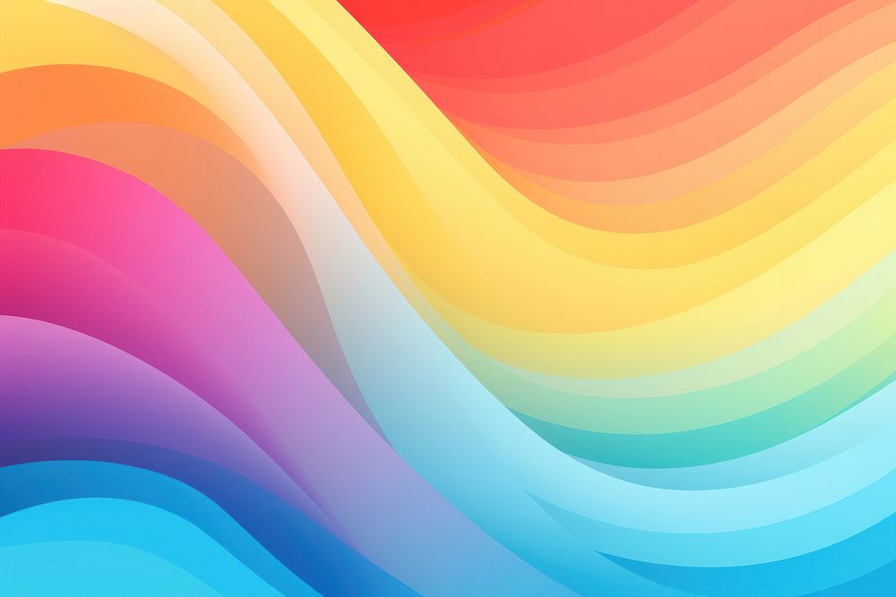 Rainbow gradient background backgrounds pattern creativity. AI generated Image by rawpixel.
