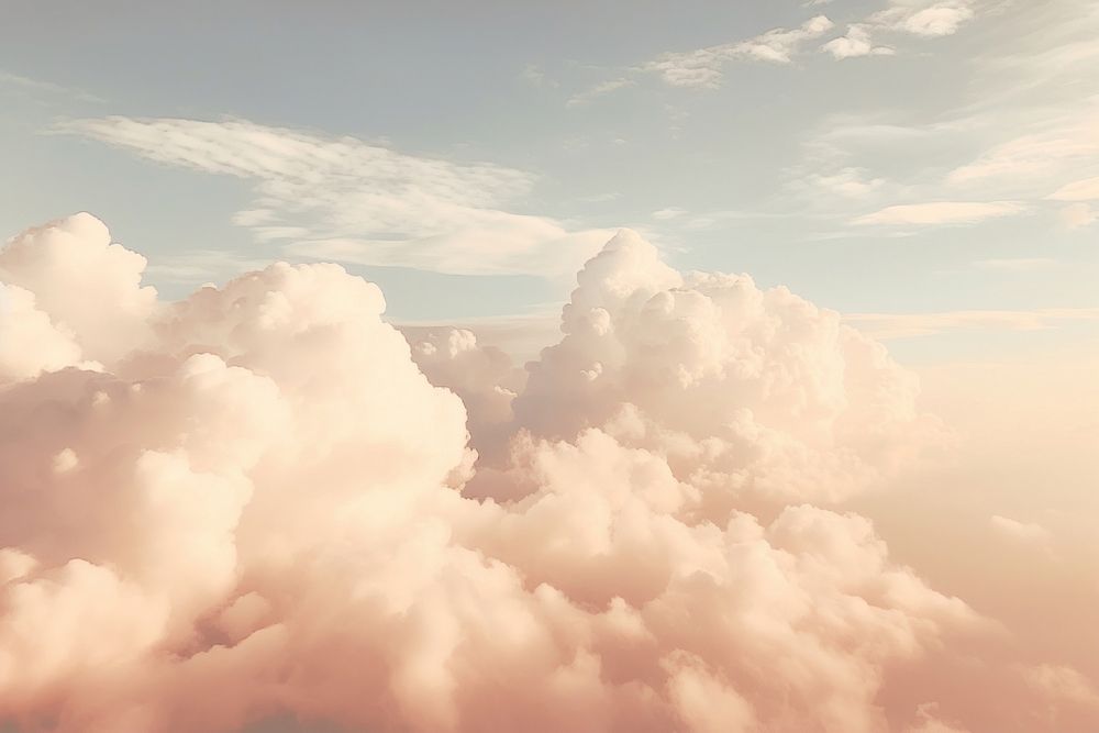 Aesthetic background cloud backgrounds outdoors. AI generated Image by rawpixel.