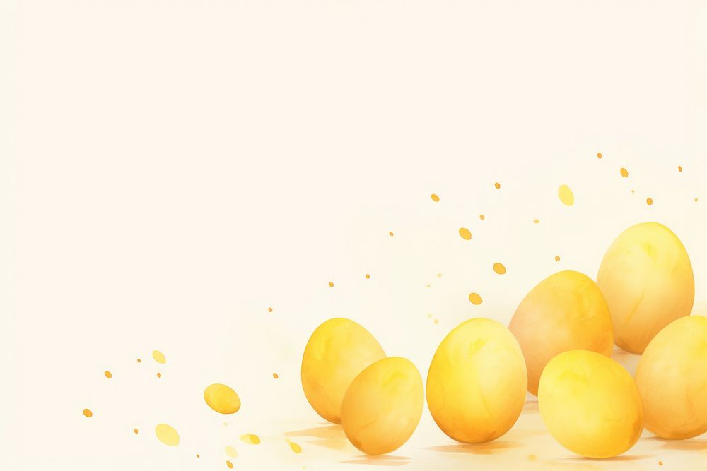 Aesthetic watercolor background backgrounds yellow food. AI generated Image by rawpixel.