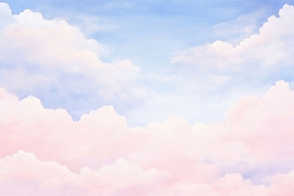 Aesthetic watercolor background cloud backgrounds | Premium Photo ...