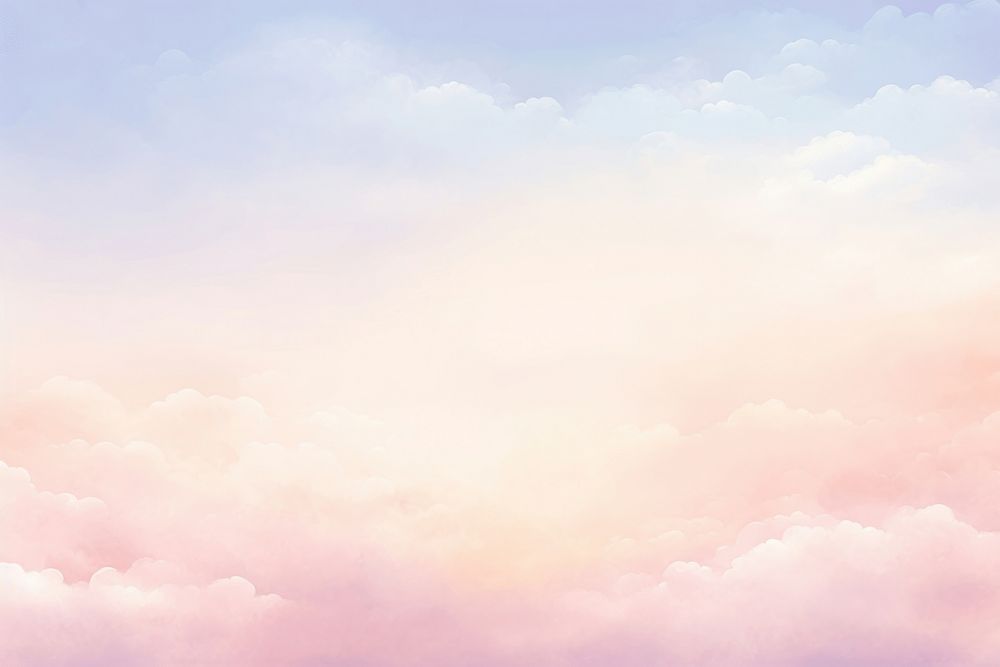 Aesthetic watercolor background cloud backgrounds outdoors. AI generated Image by rawpixel.