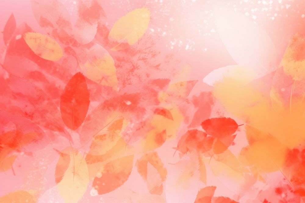 Abstract memphis autumn leaves illustration backgrounds outdoors nature. AI generated Image by rawpixel.