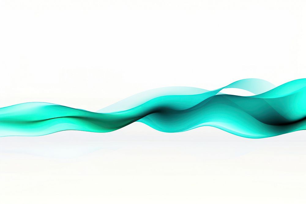 Modern abstract glowing wave backgrounds turquoise pattern. AI generated Image by rawpixel.