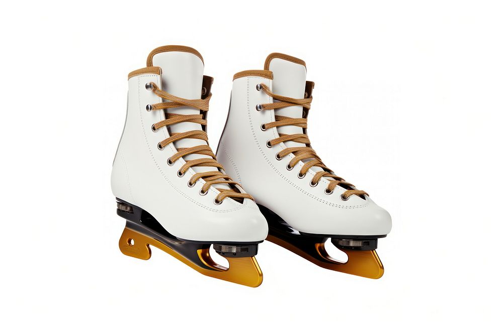 Figure skates footwear skating sports. AI generated Image by rawpixel.