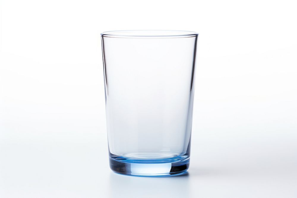 Glass drink vase white background. AI generated Image by rawpixel.