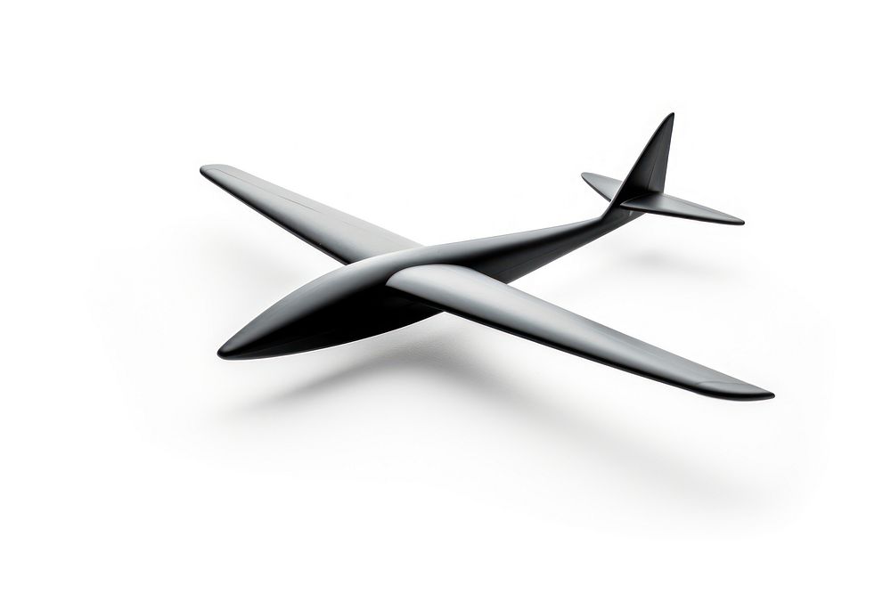 Foam Glider Model Airplane Toy airplane aircraft aviation. AI generated Image by rawpixel.