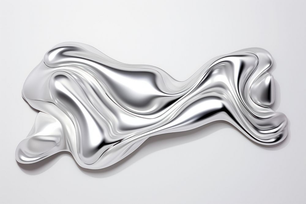 Body silver pattern chrome. AI generated Image by rawpixel.