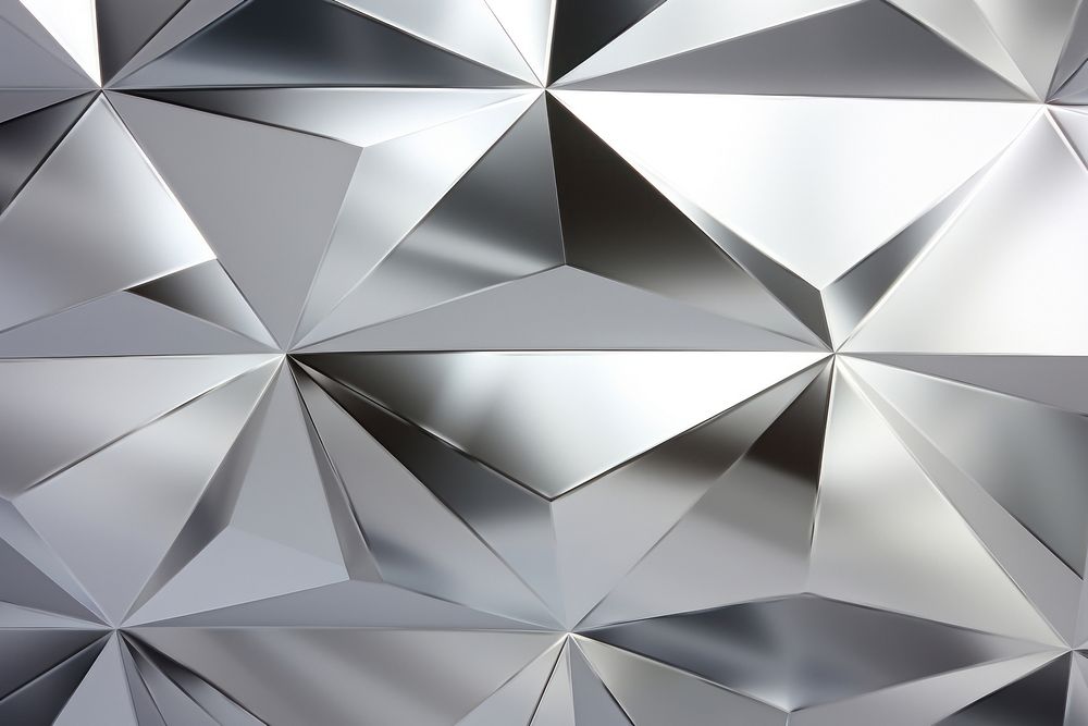 Diamond pattern backgrounds silver. AI generated Image by rawpixel.
