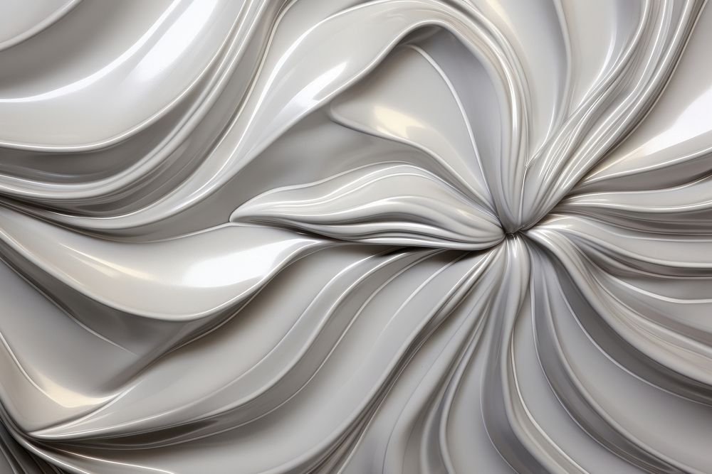 Flower pattern backgrounds silver. AI generated Image by rawpixel.