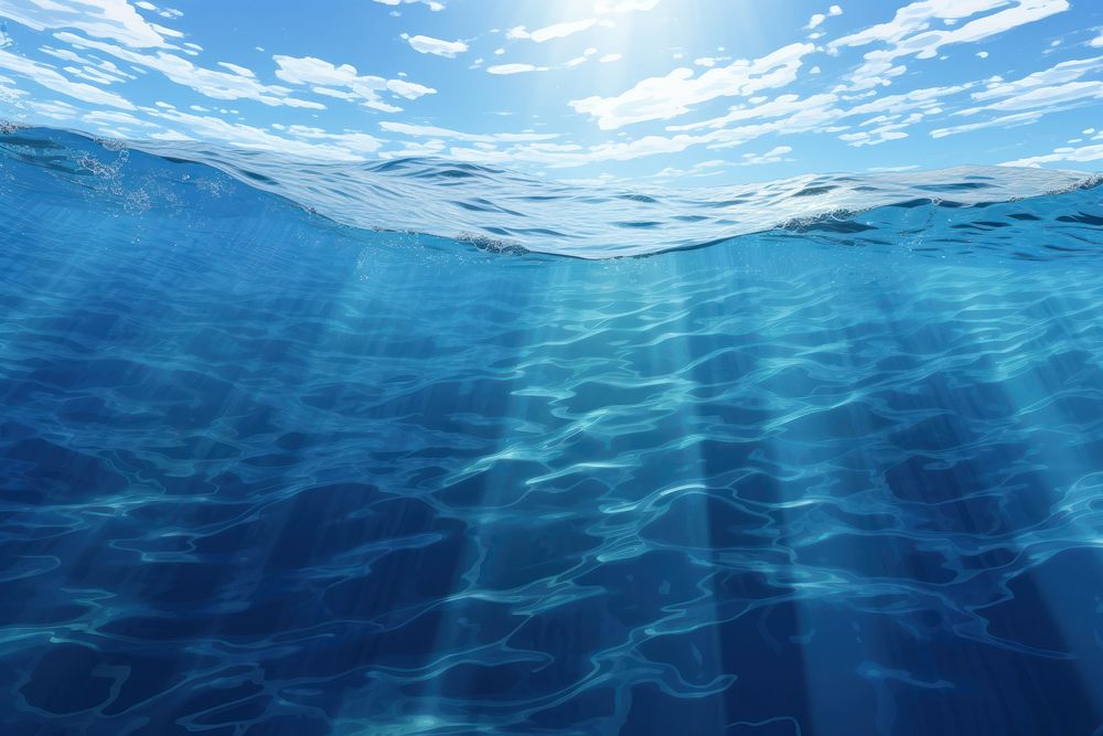Background backgrounds underwater outdoors. AI generated Image by rawpixel.