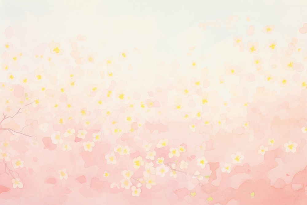 Cherry blossom backgrounds flower plant. AI generated Image by rawpixel.