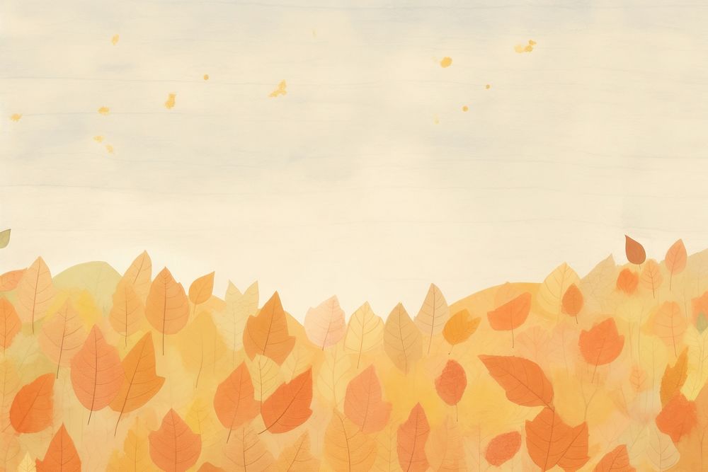Fall backgrounds plant paper. AI generated Image by rawpixel.