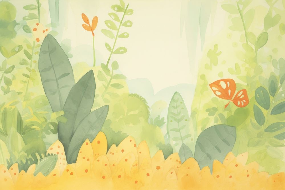 Jungle backgrounds outdoors pattern. AI generated Image by rawpixel.
