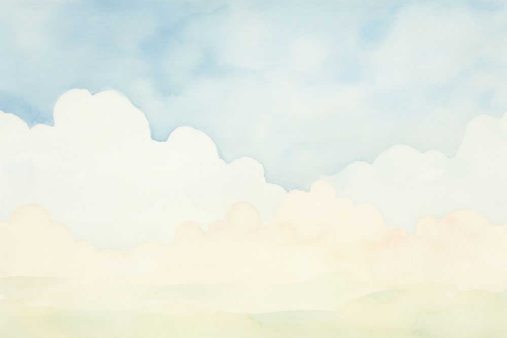 Sky backgrounds painting outdoors. AI generated Image by rawpixel.