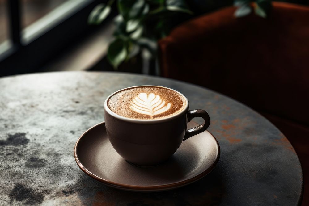Aesthetic coffee cup drink. AI generated Image by rawpixel.