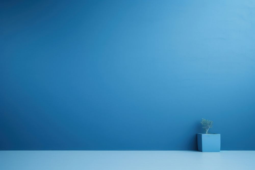 Blue wall architecture backgrounds. AI generated Image by rawpixel.