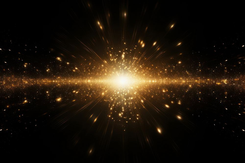 Golden lens light backgrounds astronomy. AI generated Image by rawpixel.