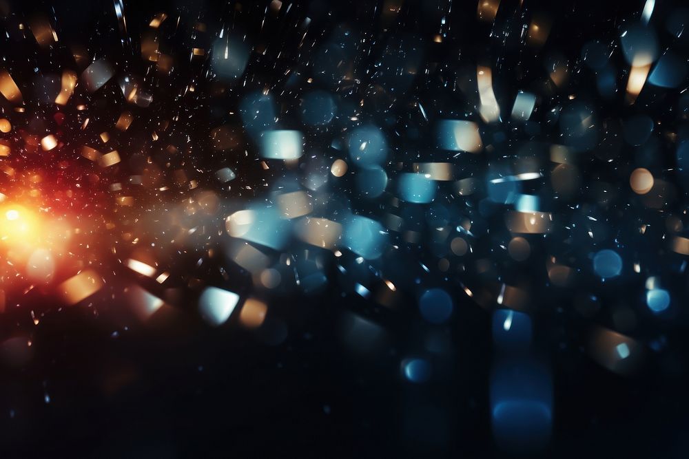 Lens bokeh light backgrounds universe. AI generated Image by rawpixel.