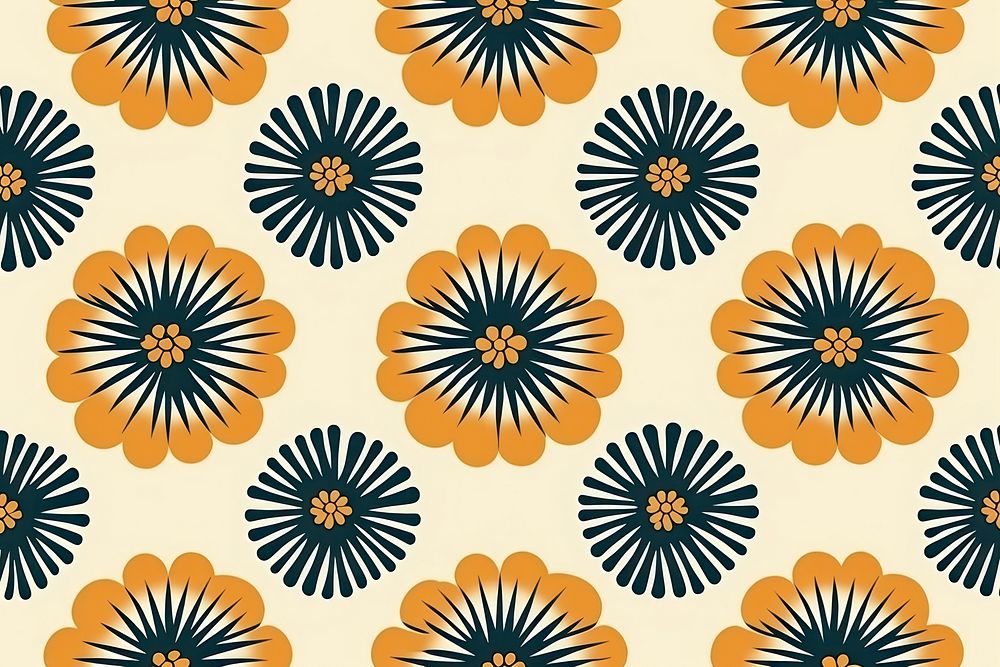 Marigold pattern backgrounds shape. AI generated Image by rawpixel.