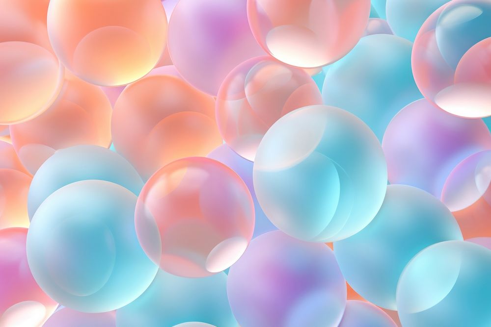 Background pattern bubble backgrounds. AI generated Image by rawpixel.