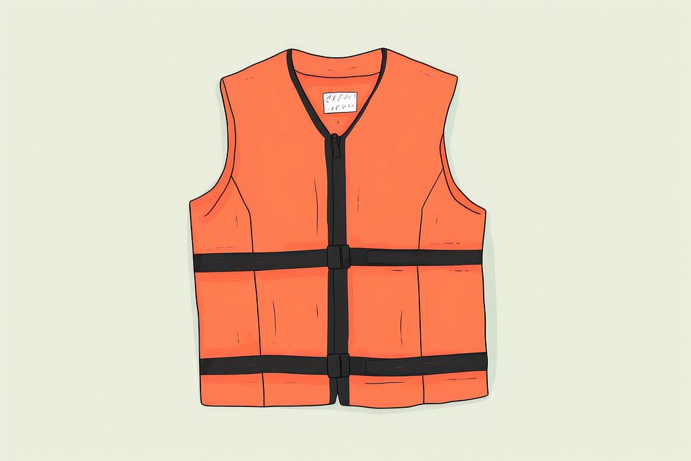 Lifejacket protection outerwear security. AI generated Image by rawpixel.