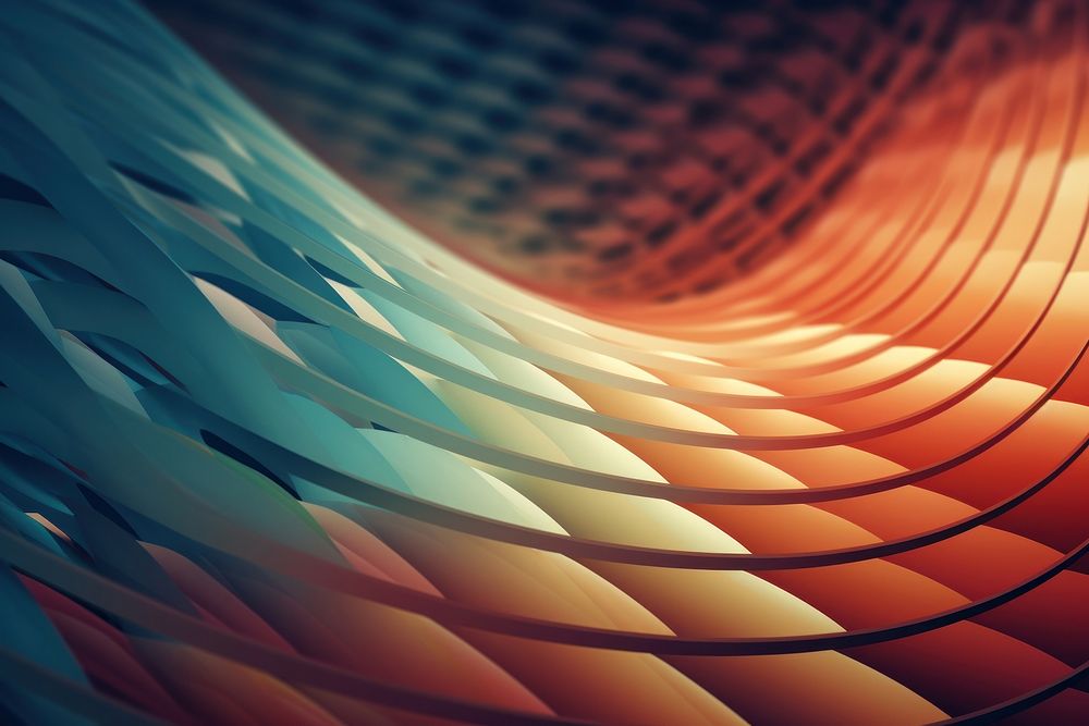 Background backgrounds pattern curve. AI generated Image by rawpixel.