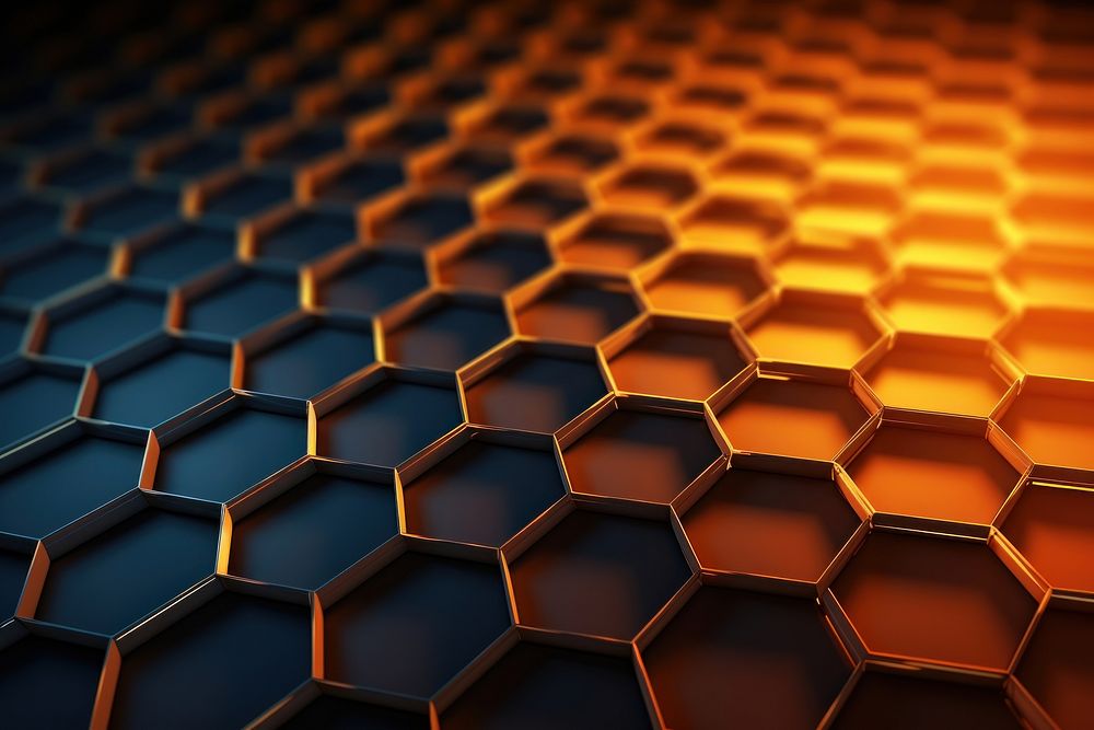 Background backgrounds honeycomb abstract. AI generated Image by rawpixel.