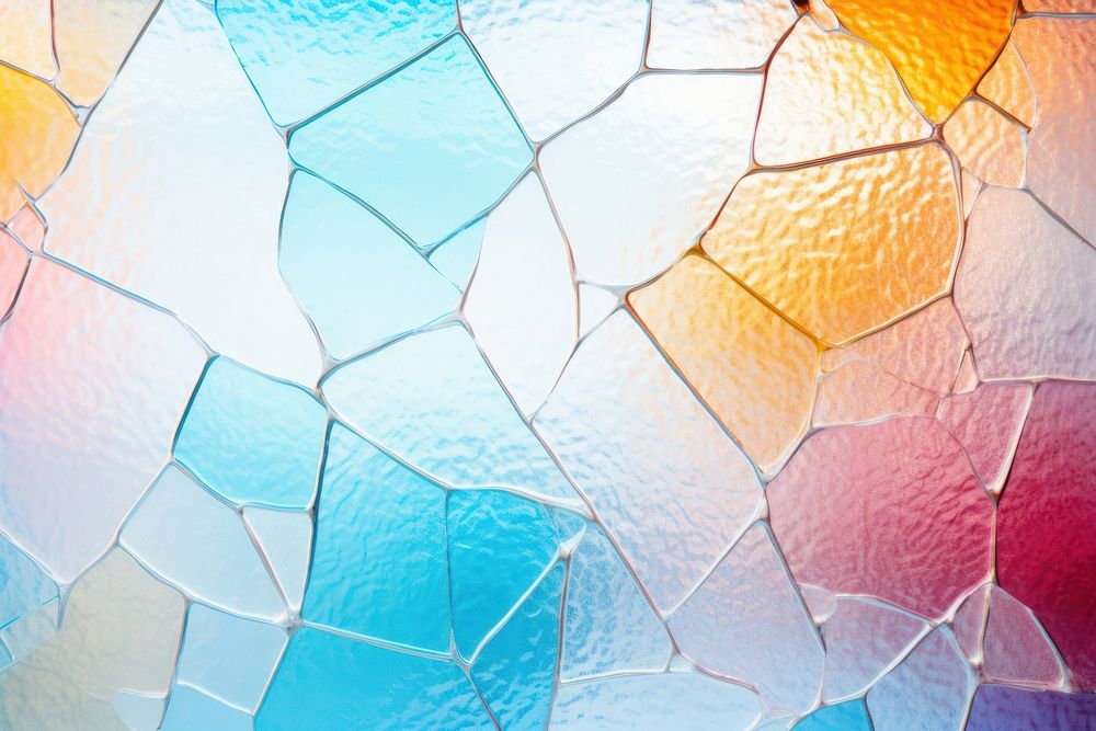 Colorful abstract glass backgrounds. AI generated Image by rawpixel.