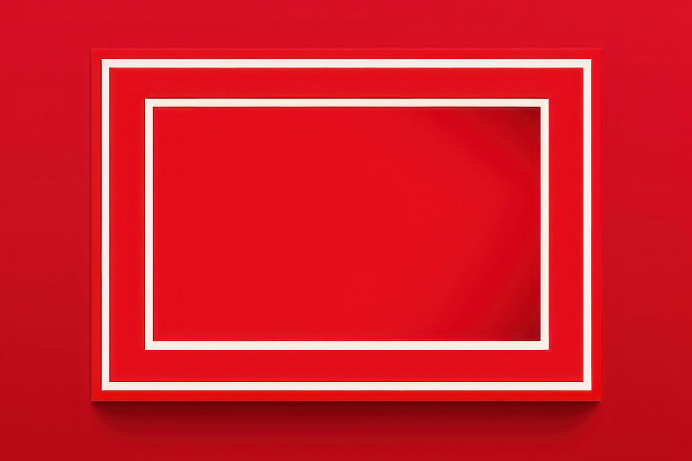 Red background backgrounds frame blackboard. AI generated Image by rawpixel.