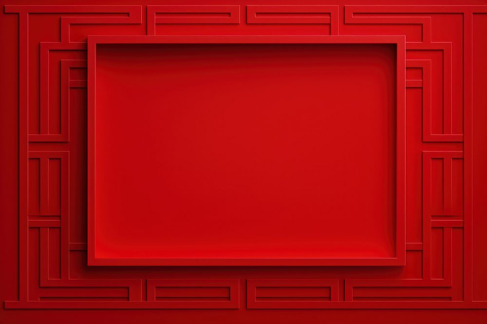 Red background backgrounds frame architecture. AI generated Image by rawpixel.