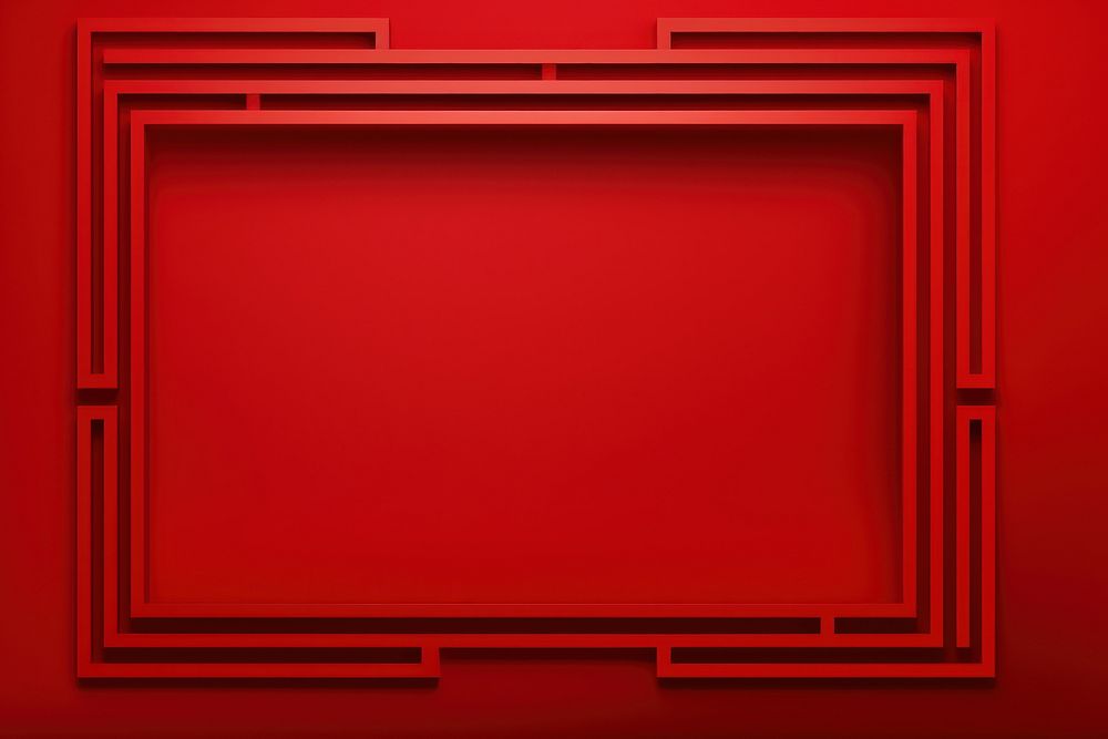 Red background backgrounds frame technology. AI generated Image by rawpixel.