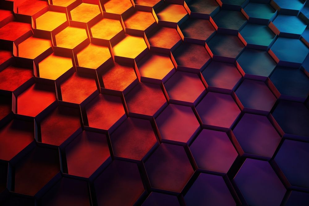 Background backgrounds honeycomb abstract. AI | Free Photo Illustration ...