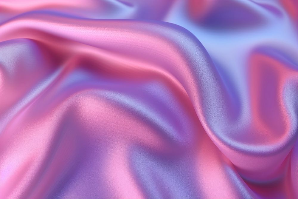 Hologram backgrounds pink silk. 