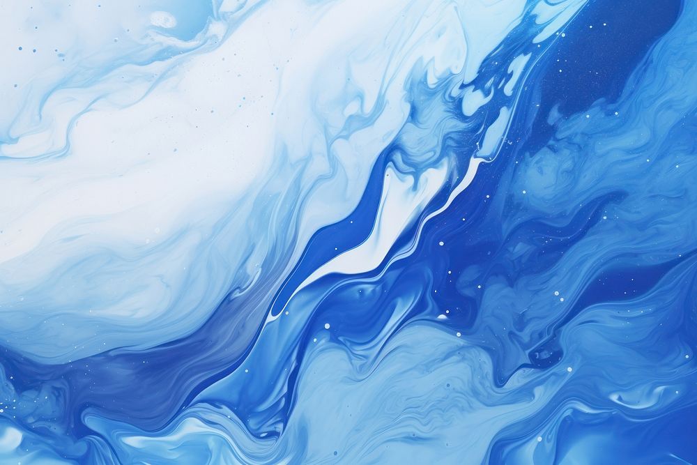 Fluid art background backgrounds abstract blue. AI generated Image by rawpixel.