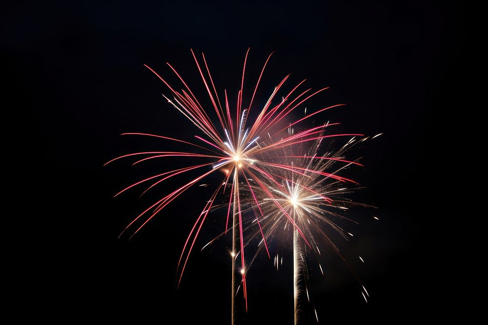 4th of July sparkler fireworks outdoors nature sparks. AI generated Image by rawpixel.