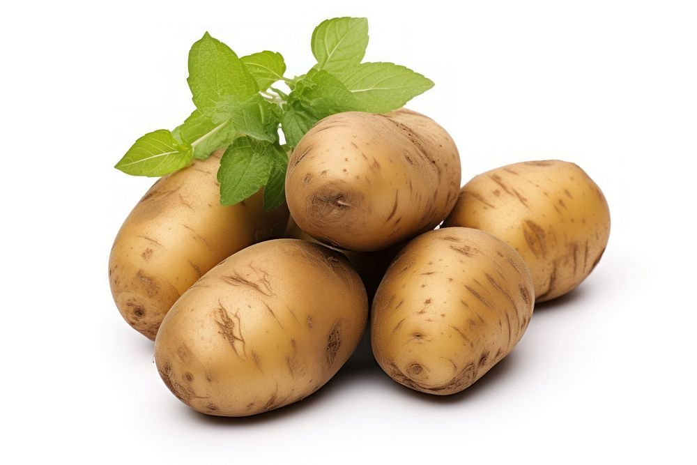 Potatoes vegetable potato plant. AI generated Image by rawpixel.