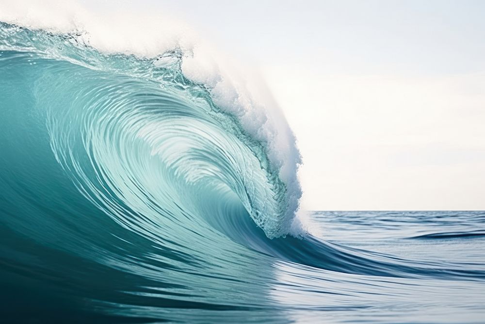 Aqua blue sea wave outdoors nature sports. 