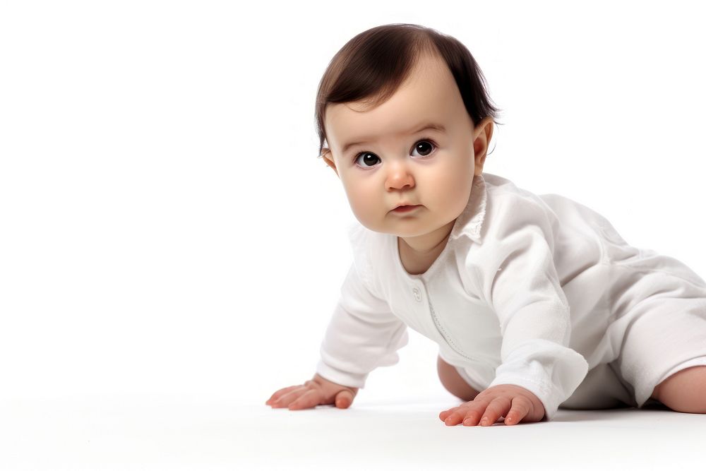 Baby baby crawling beginnings. AI generated Image by rawpixel.