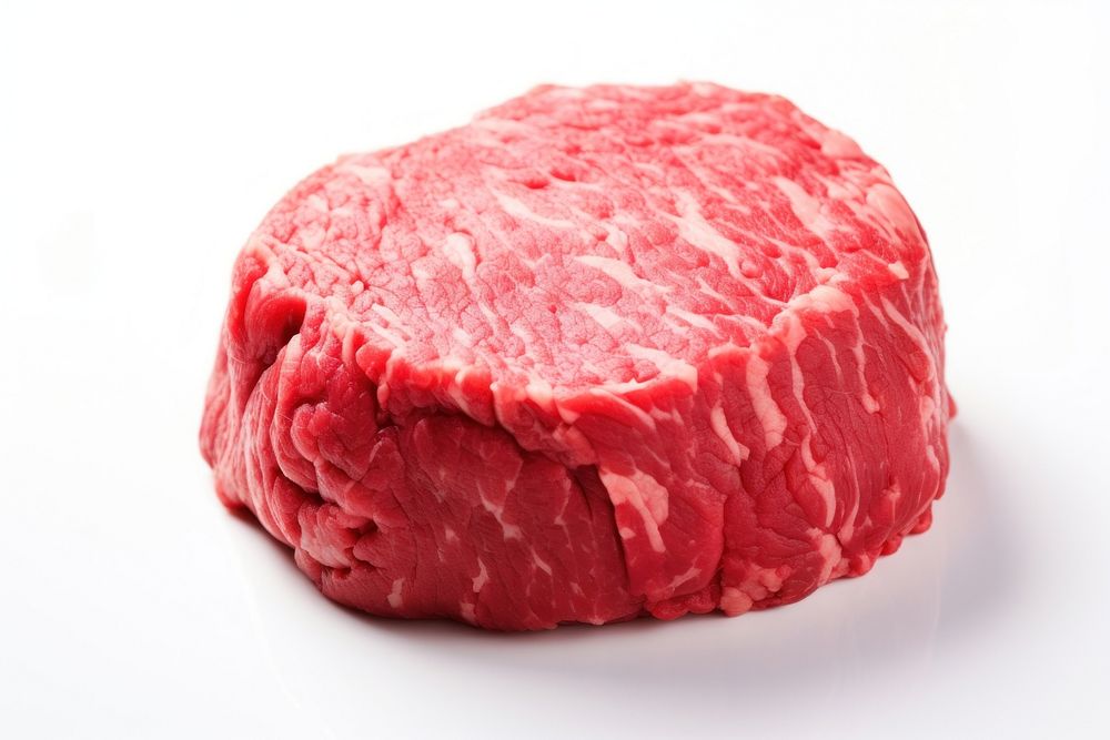 Beef burger steak meat food. AI generated Image by rawpixel.