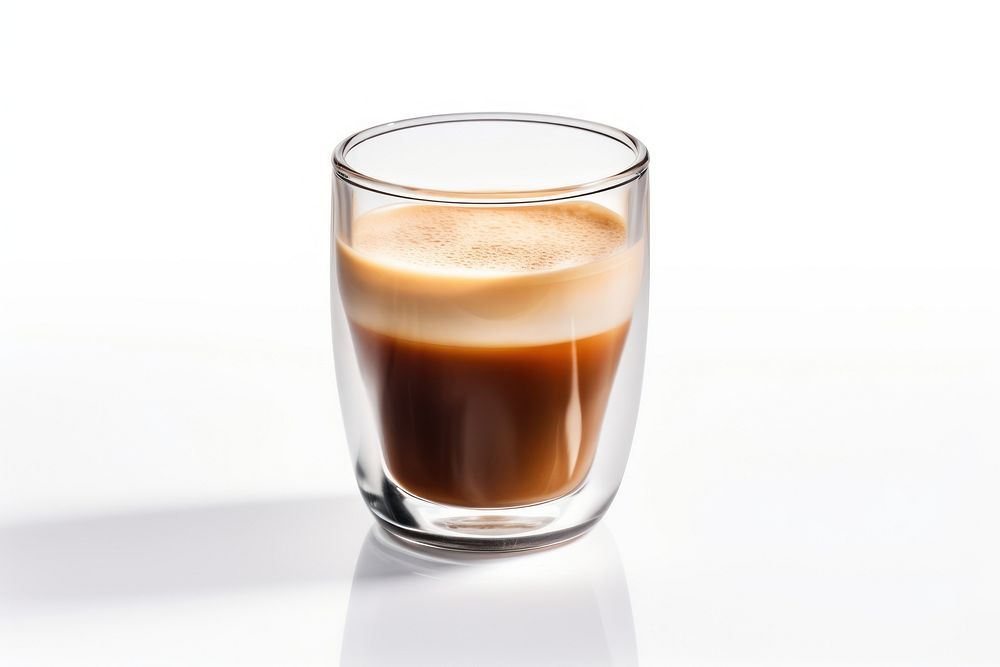 Espresso shot coffee drink glass. AI generated Image by rawpixel.