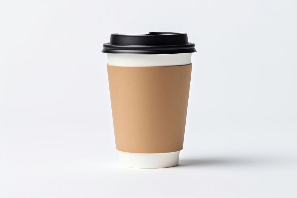 Paper coffee cup latte drink mug. AI generated Image by rawpixel.