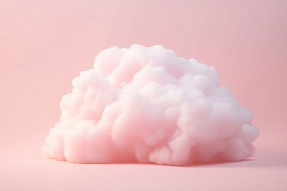 Pastel cloud nature softness outdoors. AI generated Image by rawpixel.
