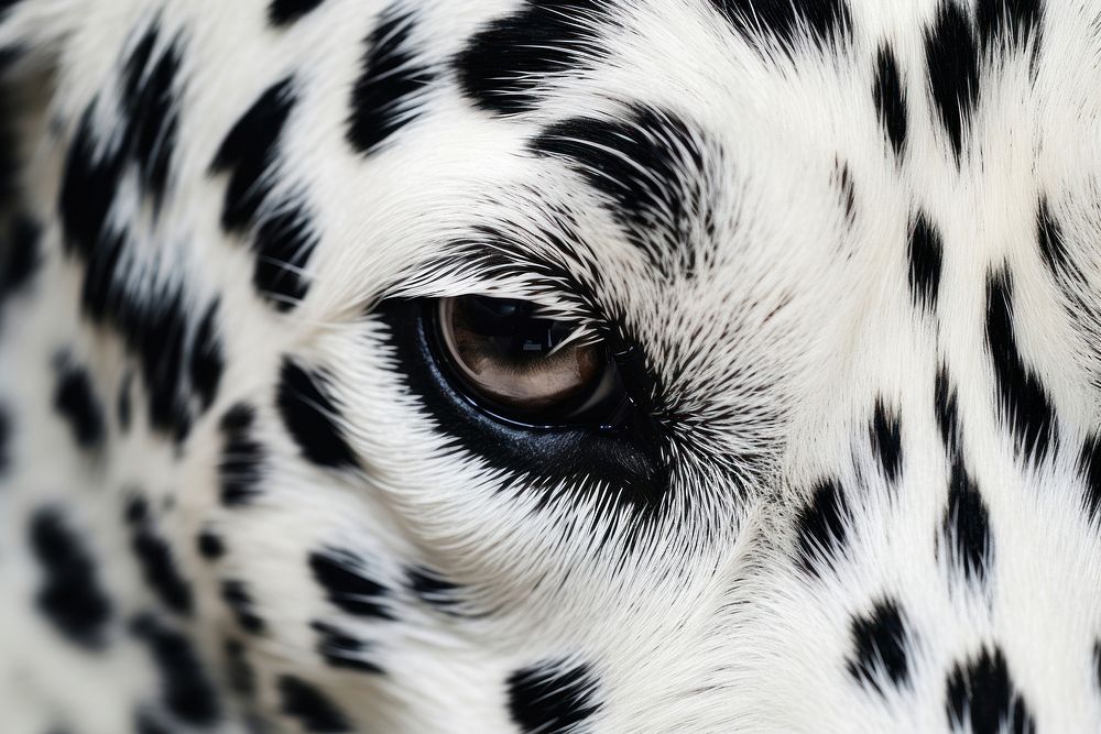 Dalmatian dog hair texture wildlife leopard animal. AI generated Image by rawpixel.