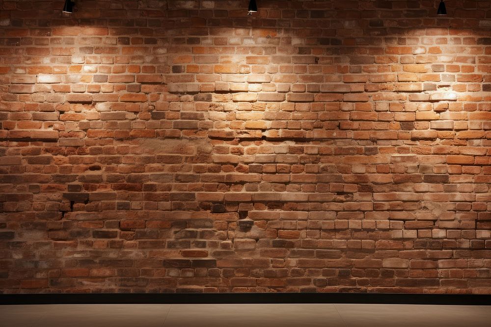 Brick wall architecture building. AI generated Image by rawpixel.