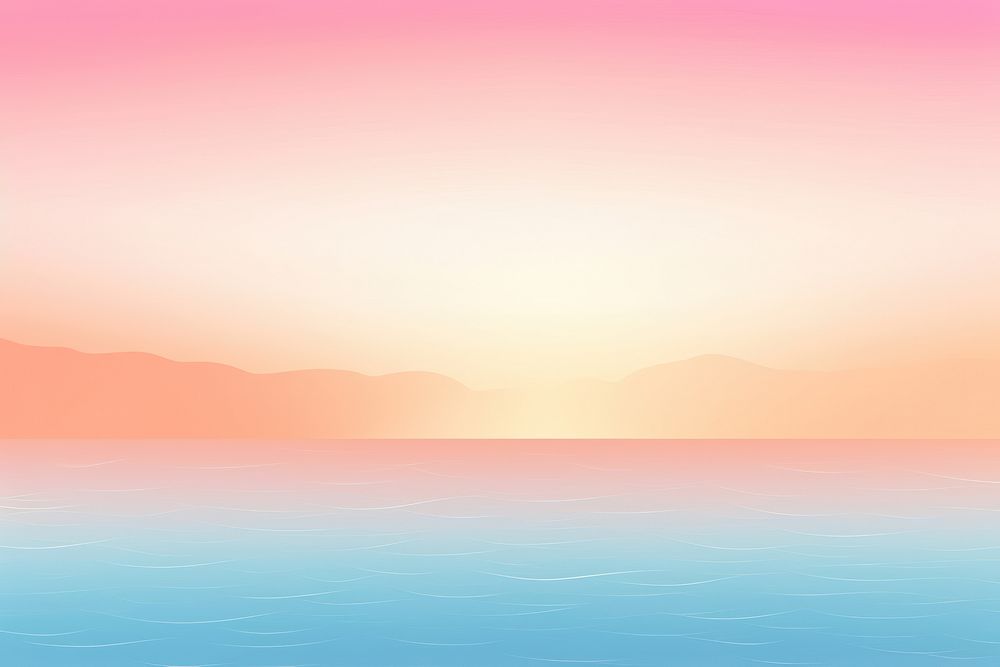 Summer outdoors horizon sunset. AI generated Image by rawpixel.